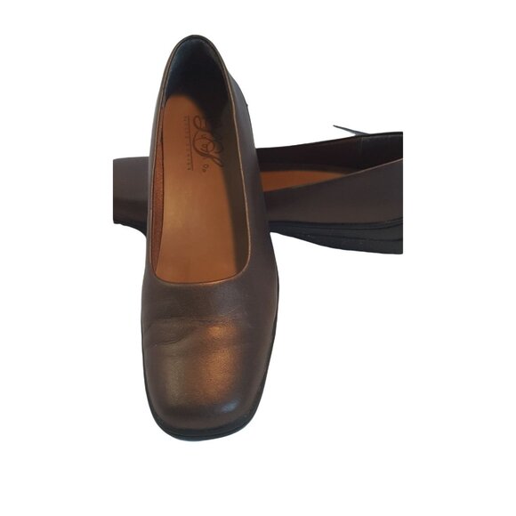 Studio by Life Stride Shoes - Vintage Studio by life stride women's slip-on loafer leather shoes square toe Br